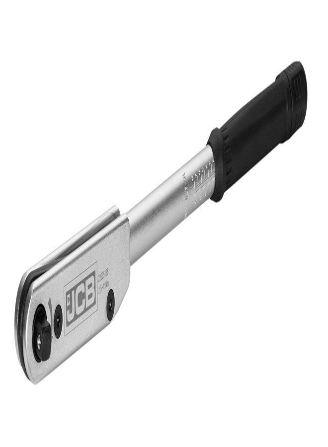 JCB Tools 3/8" Classic Adjustable Torque Wrench, 2.5 to 11 NM, 318mm, 22025138 - Image 1